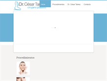 Tablet Screenshot of cesartamez.com